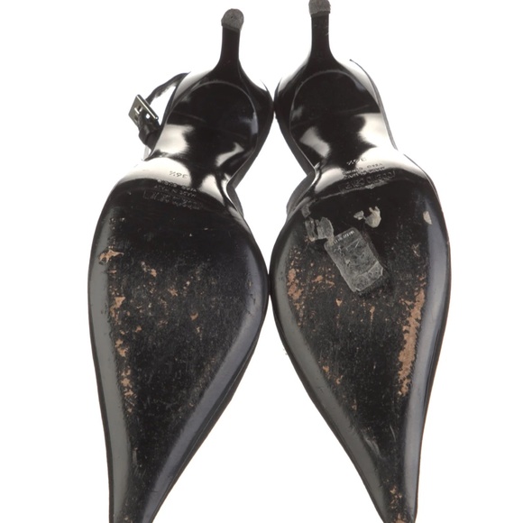 Giuseppe Zanotti Satin Slingback Pumps - Picture 5 of 5